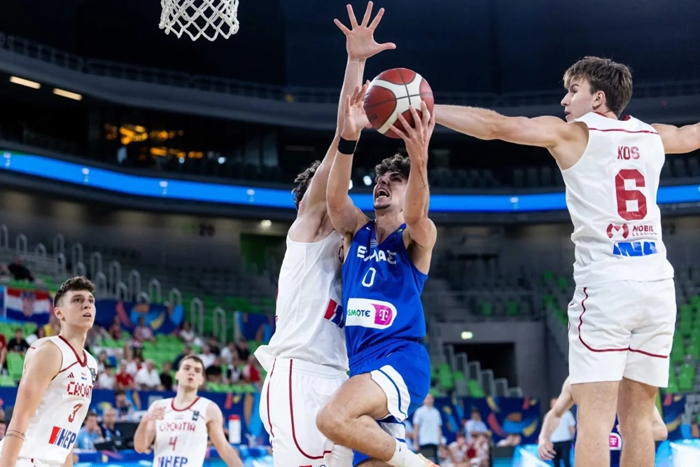 Eurobasket U20: Ήττα για την Εθνική στην πρεμιέρα