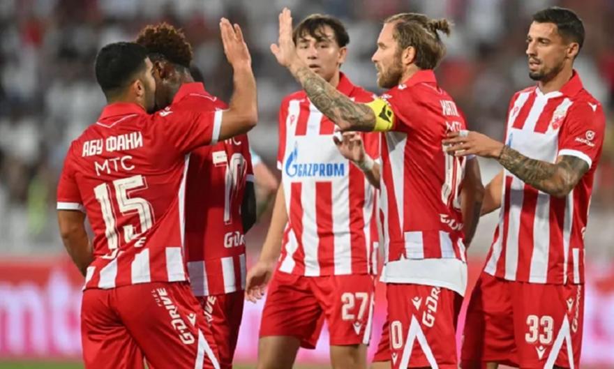Champions League: Διέλυσε και στη Σερβία τη Λαρν ο Ερυθρός Αστέρας