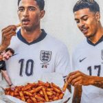 Μπέλιγχαμ και Ρότζερς… τρώνε fish and chips πριν την Αργεντινή! (vid)