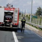 Καβάλα: Φωτιά στην Ελευθερούπολη κοντά στην Εγνατία – Σηκώθηκαν εναέρια