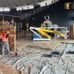 Συνεχίζονται με αμείωτη ένταση τα έργα στο «Nick Galis Hall»