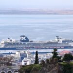 Κρουαζιερόπλοιο στο λιμάνι της Θεσσαλονίκης (vid)