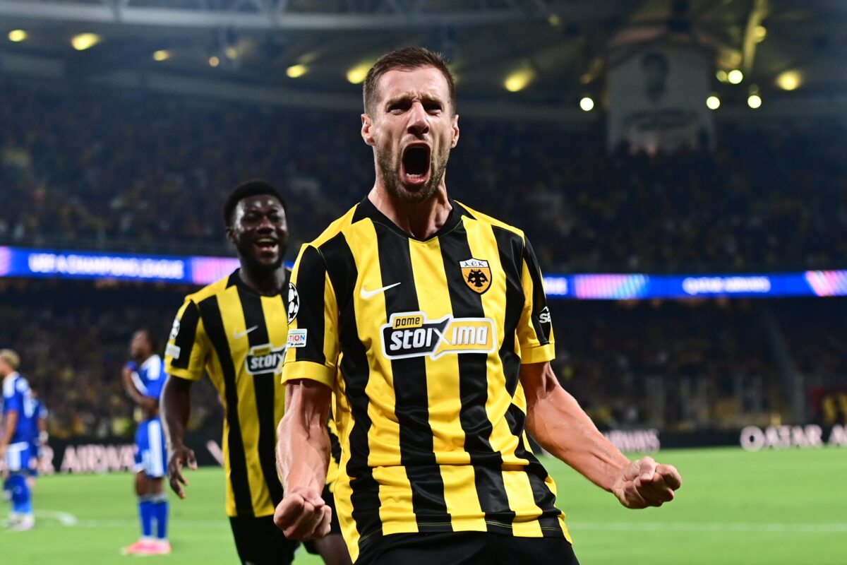 Πολύ γρήγορα και το 2-0 για την ΑΕΚ (vid)