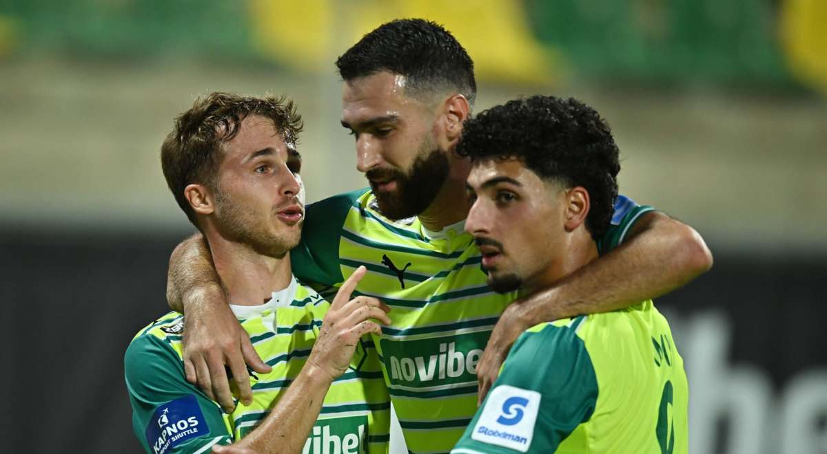 Νίκη 3-1 για την ΑΕΚ Λάρνακας κόντρα στον ΑΠΟΕΛ (vid)