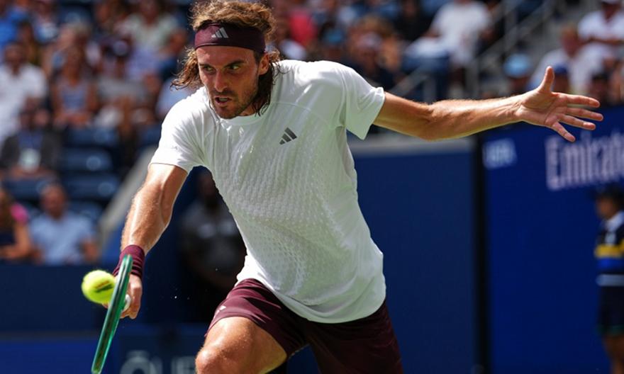 Στον 2ο γύρο του US Open ο Τσιτσιπάς