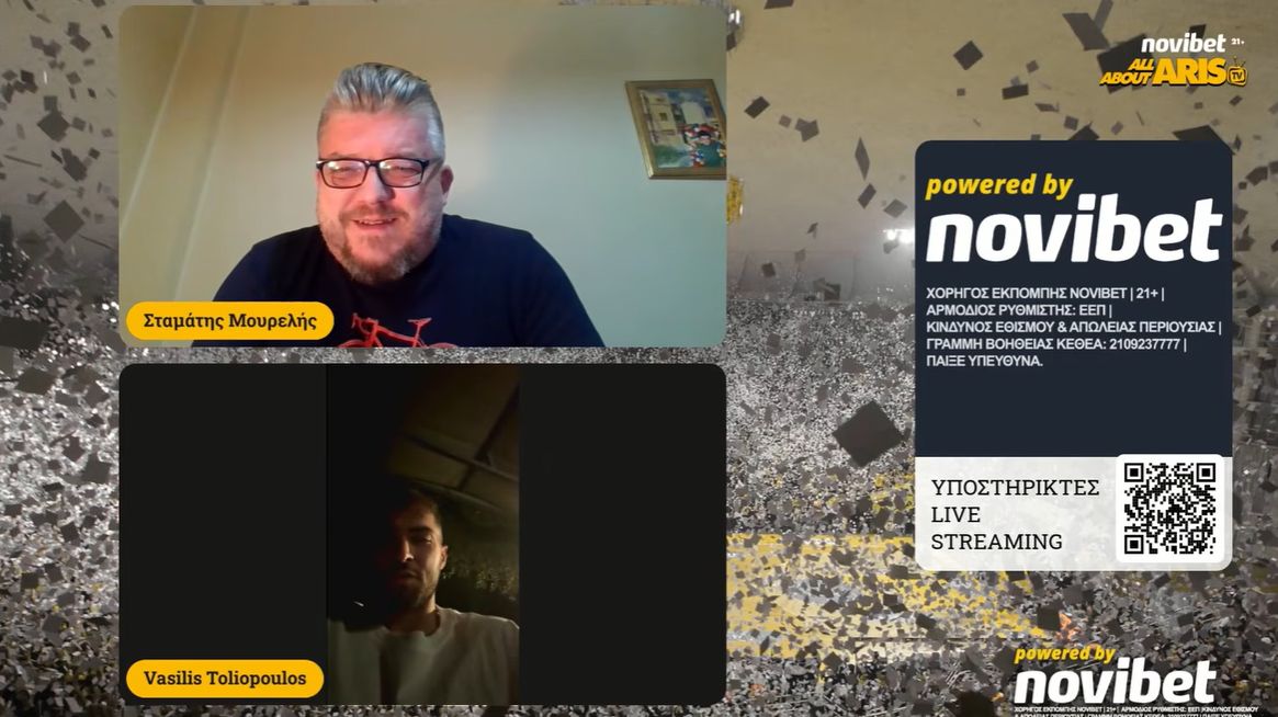 Τολιόπουλος στο AllAboutARIS: «Γύρισα στην ομάδα που έχω αγαπήσει» (vid)