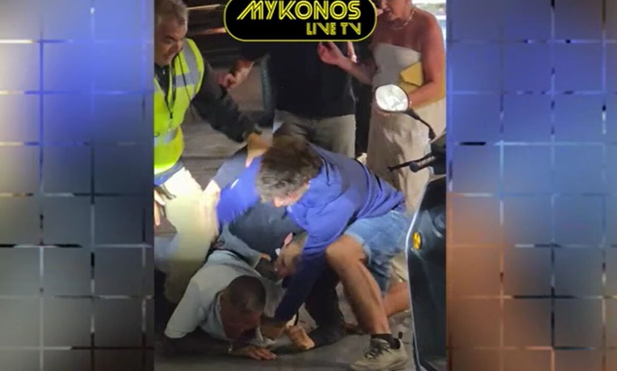 Άγριο ξύλο με Άγγλο τουρίστα στη Μύκονο που κλώτσησε γάτα (vid)