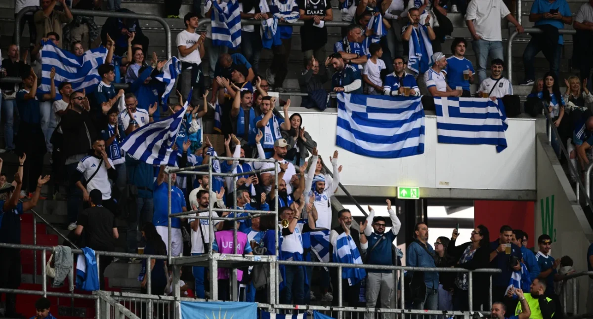 Πάνω από 5 χιλιάδες Έλληνες στο πλευρό της Εθνικής κόντρα στη Γερμανία