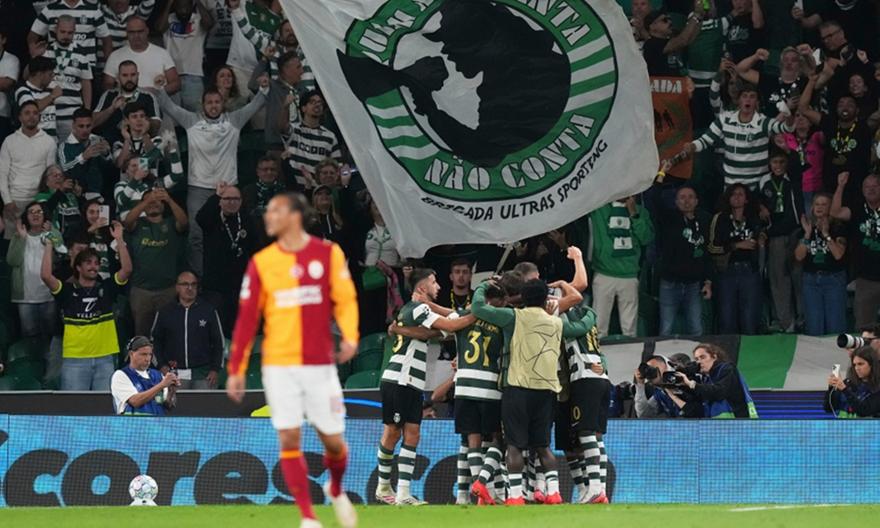«Λύγισε» τη Γαλατασαράι με ανατροπή η Σπόρτινγκ (vid)