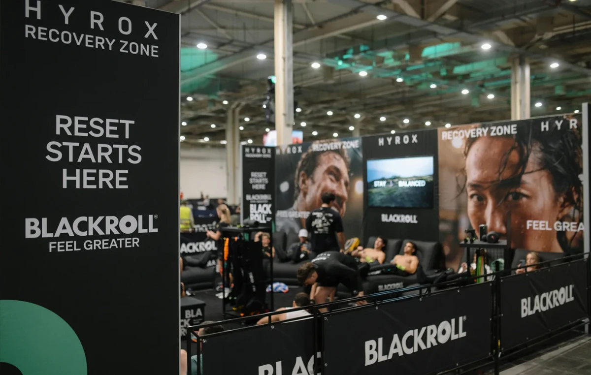 BLACKROLL®: Global Official Recovery & Mobility Partner  στο πρώτο HYROX Athens