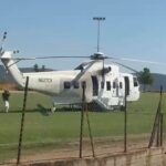 Ελικόπτερο αναγκάστηκε να προσγειωθεί σε γήπεδο στην Καβάλα (vid)