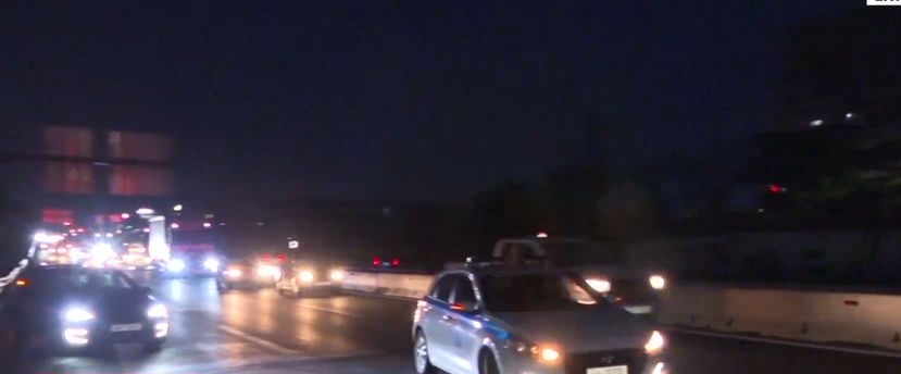Θεσσαλονίκη: Δίπλωσε νταλίκα στον Περιφερειακό τα ξημερώματα (vid)
