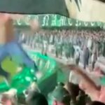 Σοκαριστική πτώση οπαδού από την κερκίδα (vid)