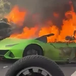 Φρικτό τροχαίο στο Παρίσι: Lamborghini με 200 χλμ./ώρα κόπηκε στα δύο vid)