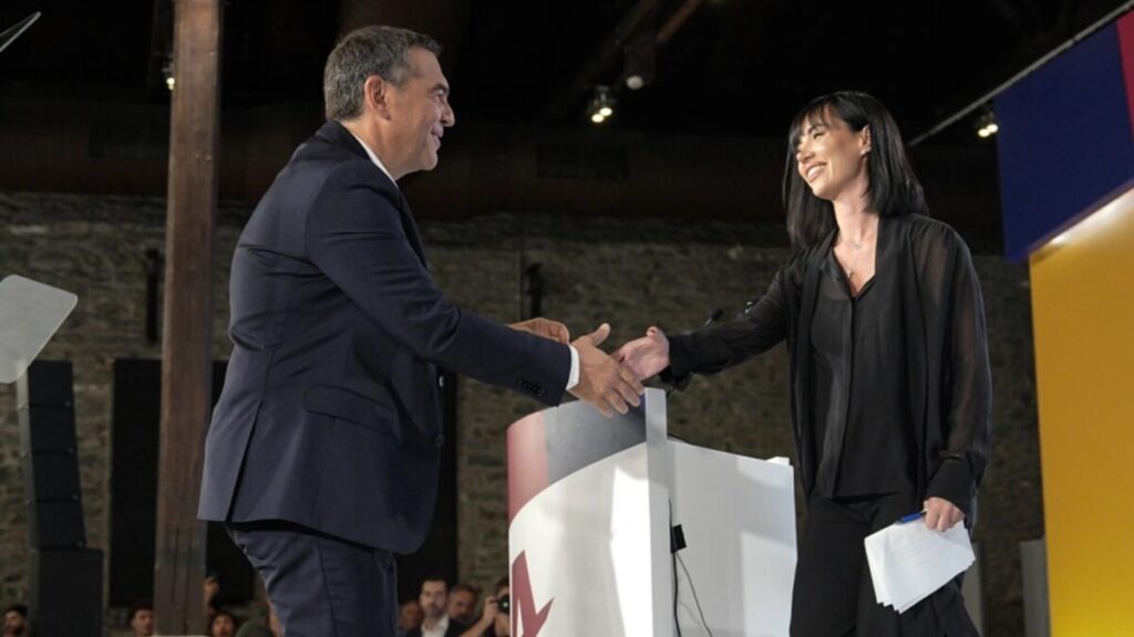 Η σύζυγος του Πέλκα, προλόγισε την ομιλία Τσίπρα στην Θεσσαλονίκη (vids)