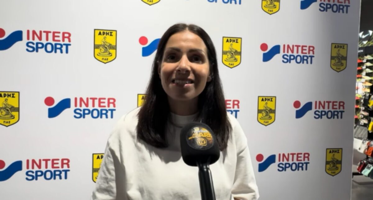 Ελένη Μεταξά (τμήμα μάρκετινγκ Intersport): «Με τον ΑΡΗ έχουμε κάτι πέρα από απλή συνεργασία» (vid)