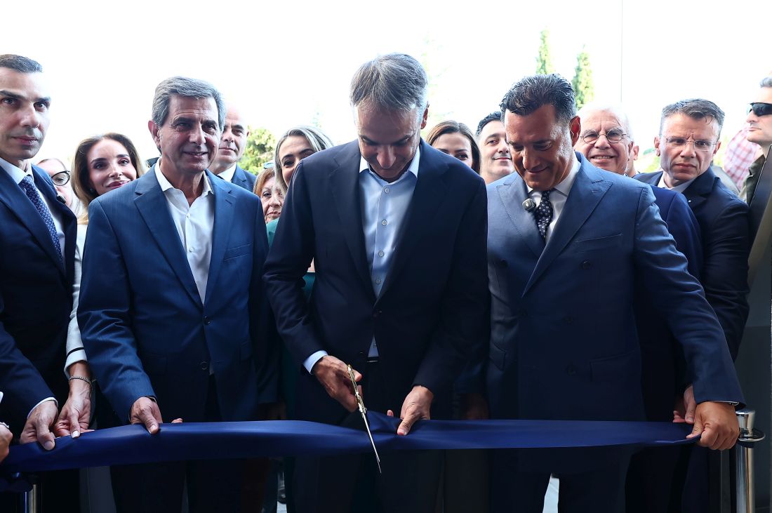Θεσσαλονίκη: Εγκαινιάστηκε η νέα αιματολογική κλινική στο «Παπανικολάου» από τον Κυριάκο Μητσοτάκη (vid)