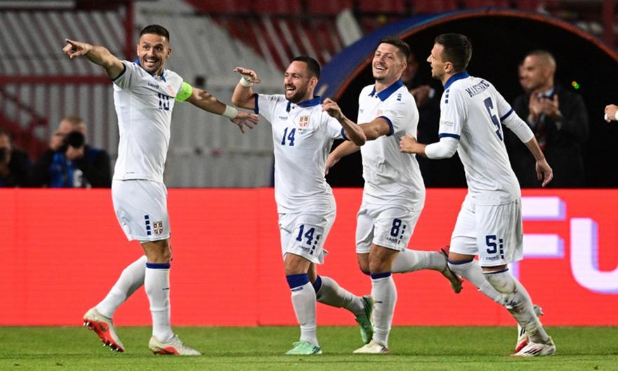 Προηγείται με 1-0 η Σερβία απέναντι στην Ελλάδα
