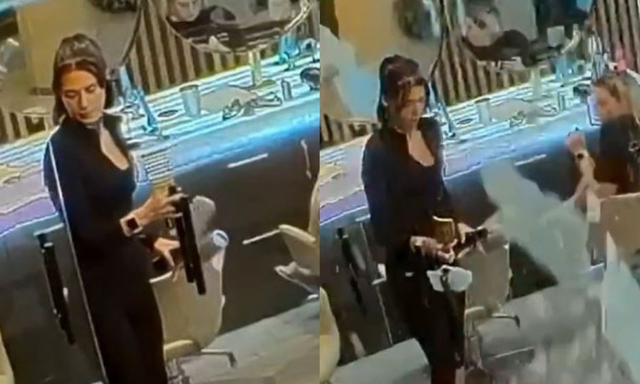 Τρομακτικό ατύχημα για υπάλληλο κομμωτηρίου!