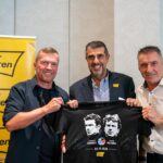 Θοδωρής Ζαγοράκης και Λόταρ Ματέους συμπαίκτες με τη φανέλα της interwetten!