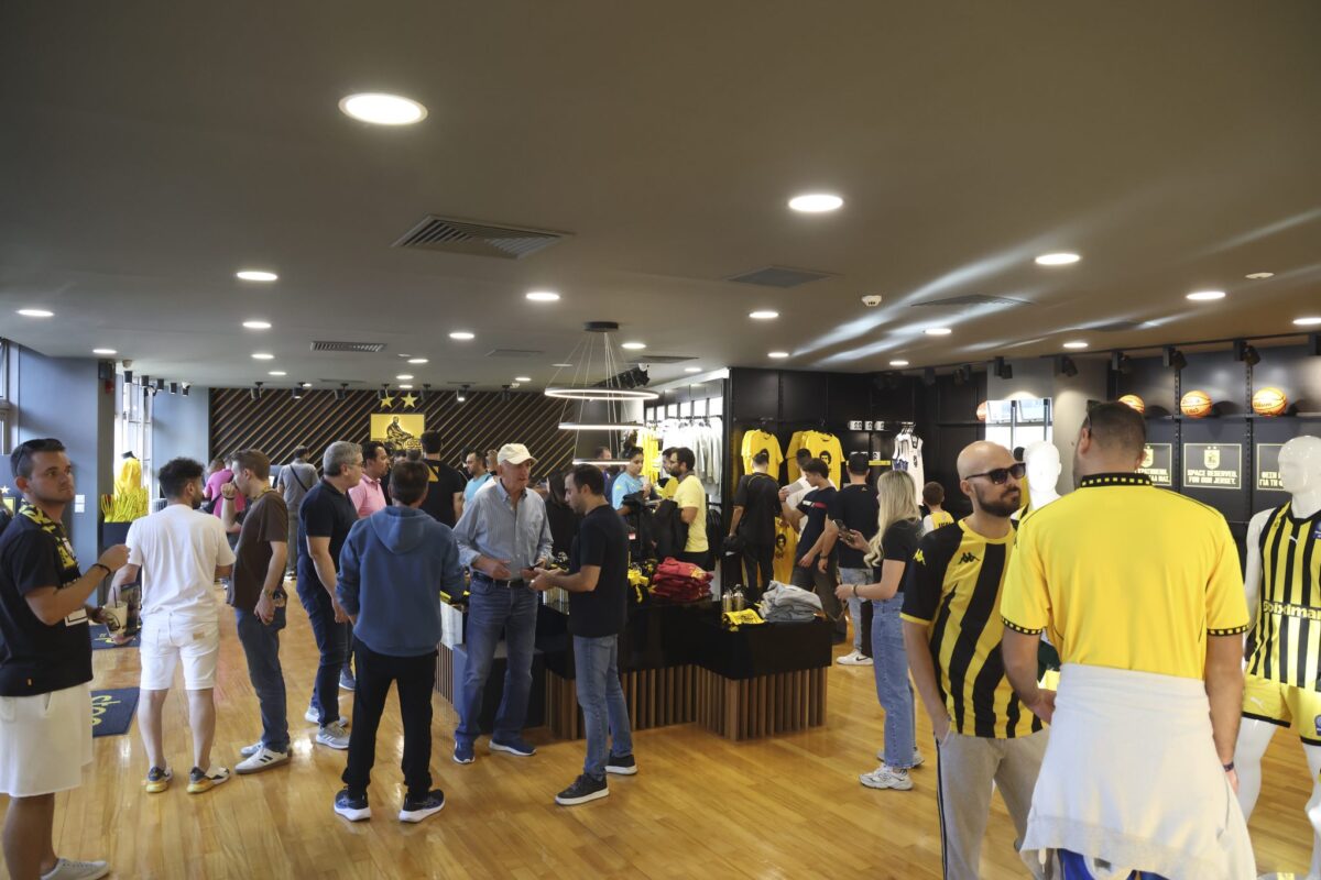 Το ανανεωμένο «Legend Store» της ΚΑΕ ΑΡΗΣ