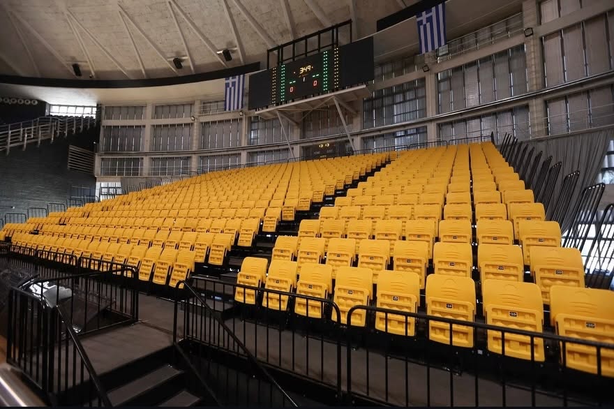Έτσι θα λειτουργεί η νέα κερκίδα στο Nick Galis Hall (pics)