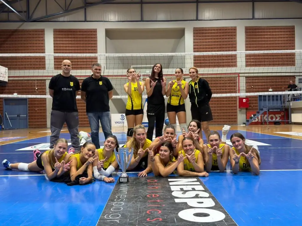 Βόλεϊ Νεανίδων Κ18: Νίκη 3-0 επί του Αριστοτέλη