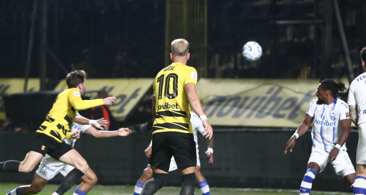 O AΡΗΣ… νωρίς στο 1-0 με Φαμπιάνο