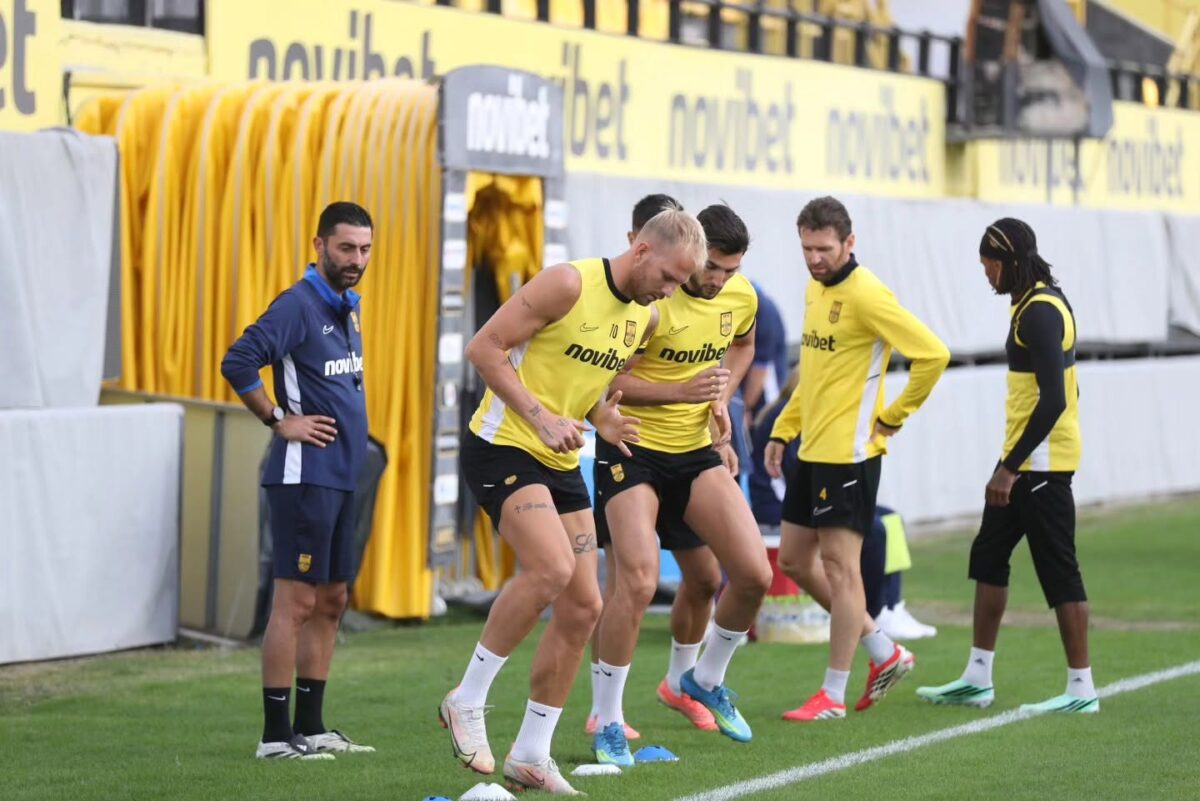 To photostory από την προπόνηση της Παρασκευής (pics)