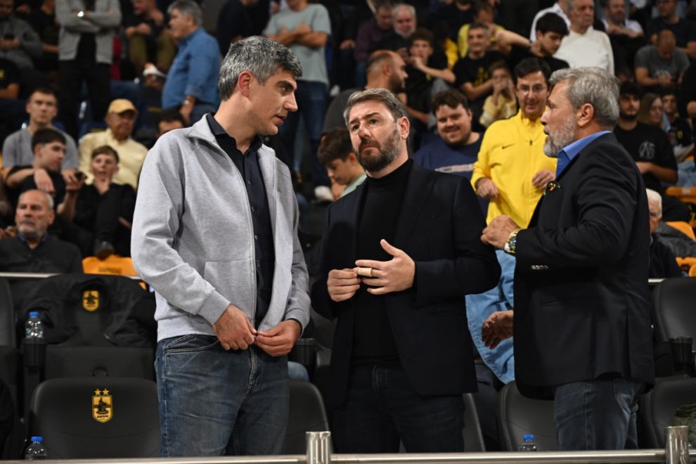 Στο «Nick Galis hall» ο Νίκος Ανδρουλάκης για τον αγώνα του ΑΡΗ